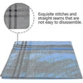 thumbnail image 4 of 12 Pack 100% Cotton White Men's Pocket Squares & Handkerchiefs, Soft Breathable Gentleman's Hankies for Wedding, Formal Occasions, 4 of 5