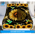 thumbnail image 1 of When You Look Through It You See Something Beautiful Hummingbird And Sunflowers, 1 of 3