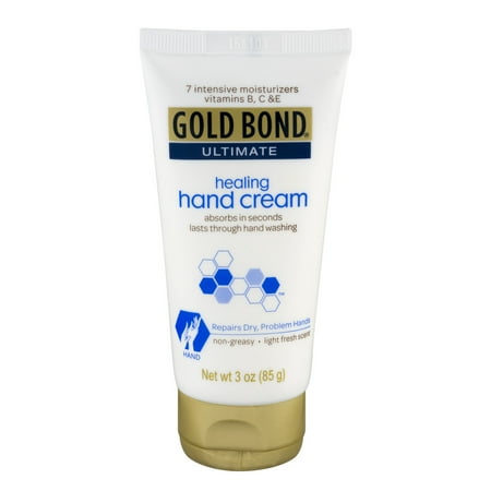 (2 pack) Gold Bond Ultimate Healing Hand Cream, 3.0 (Best Hand Cream For Contact Dermatitis)