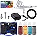 thumbnail image 3 of Master Airbrush Cake Decorating Airbrushing System Kit with a Set of 4 Chefmaster Food Colors, Gravity Feed Dual-Action Airbrush, Air Compressor, Hose, Storage Case and How-To-Airbrush ARC Link Card, 3 of 4