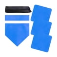 thumbnail image 1 of Juego de bases de béisbol Equipo de práctica de entrenamiento de béisbol Bases de béisbol de lanzamiento azul, 1 of 8