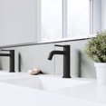 thumbnail image 7 of VIGO Madison Single Handle Single-Hole Bathroom Faucet in Matte Black and Carbon Fiber, 7 of 7