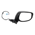 thumbnail image 1 of Reemplazo del espejo lateral derecho Unique Bargains para Honda Fit, plegable manual, negro brillante, 1 of 7