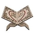 thumbnail image 1 of Soporte desmontable para escritura del Corán, estante para libros, decoración del hogar (diamantes de imitación rojos), 1 of 5