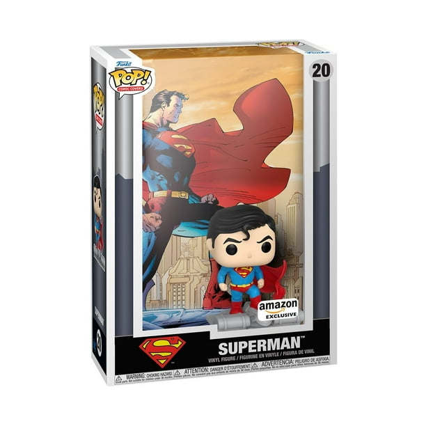 Figura de vinilo coleccionable Funko POP Comic Cover DC Superman