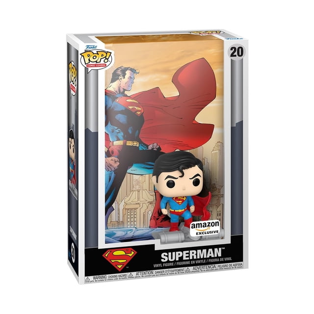 Figura de vinilo coleccionable Funko POP Comic Cover DC Superman