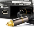 thumbnail image 4 of LRXIYODE Black 117.9in Optical Digital Audio Cable for and Home Cinema Users 1Pcs, 4 of 8