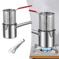 thumbnail image 1 of Deep Frying Pot Cookware with Strainer Basket for Kitchen Cooking Restaurant basket clip 1.8L, 1 of 8