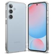 Ringke Fusion Matte for Samsung Galaxy S24 FE Case, Anti-fingerprint Translucent Coating PC Back TPU Bumper Phone Cover - Clear