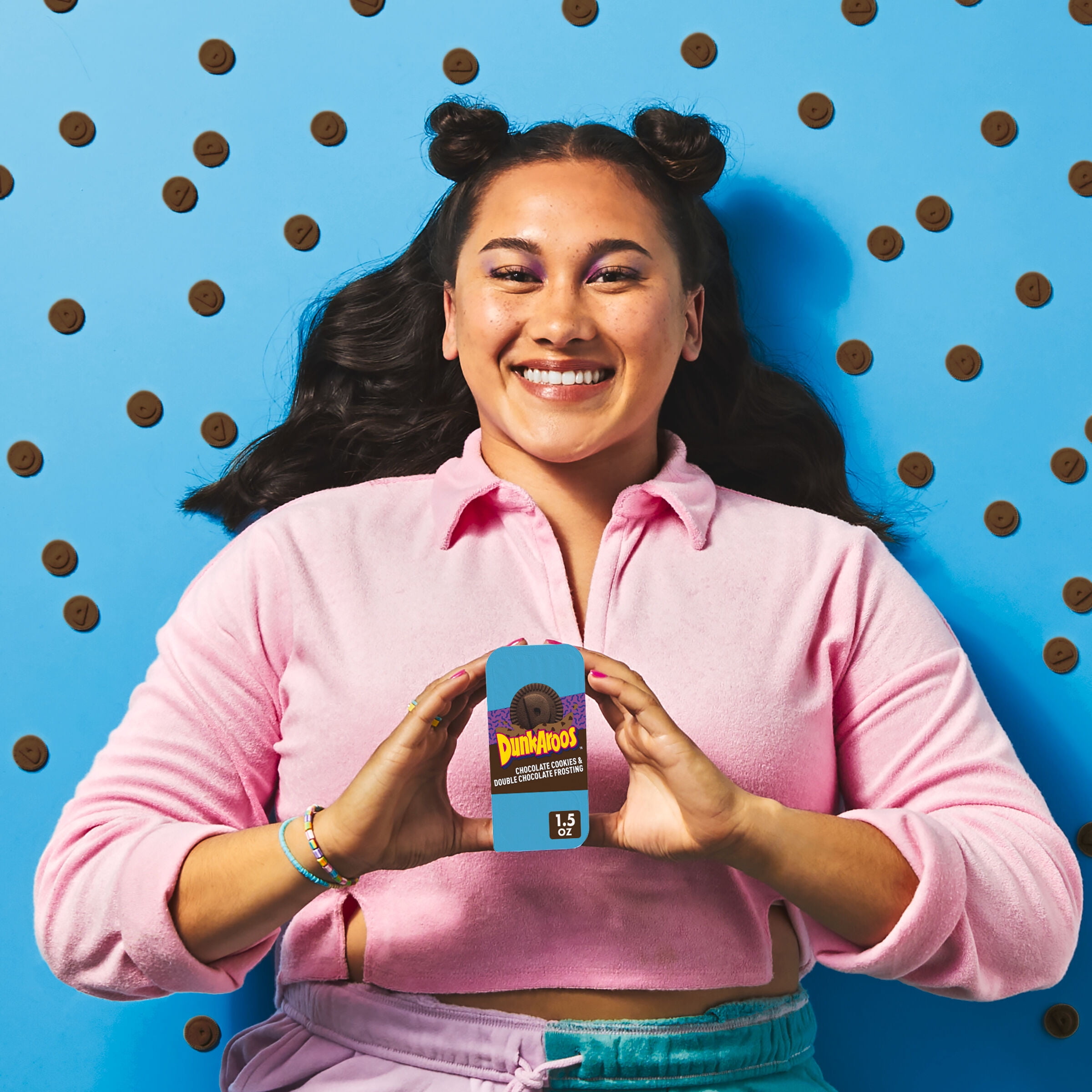 Dunkaroos Chocolate Cookies and Double Chocolate Frosting, 1 oz, 10 ct
