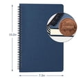 thumbnail image 2 of Diario espiral EUSOAR B5, 3 cuadernos escritura viaje, tapa dura, 7.3"x10.2", 120 páginas, forrados, diario asignatura estudiantes universidad, 2 of 3
