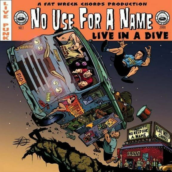 No Use for a Name - Live In A Dive - Punk Rock - CD