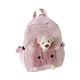 thumbnail image 2 of Mochila para niños elegante con asa de cremallera, ligera, impermeable, para el día a día. Rosa, 2 of 9