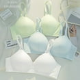 thumbnail image 5 of Girls Seamless Training Bras Molded Microfiber Thin Cotton Breathable Adjustable Straps Girls Training Bra No Wire A-Cup, 5 of 5