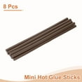 thumbnail image 3 of 8 Pack Mini Hot Glue Sticks, 0.28" Dia x 7.87" Long EVA Glue Gun Sticks, Coffee for DIY Projects, 3 of 6