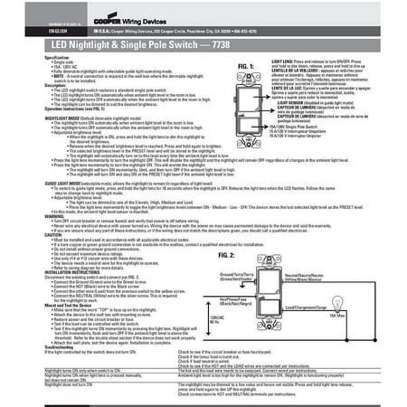 15 Amp Single Pole Combination Switch - Eaton Combination Switch Wiring Diagram 15 Amp Single Pole Combination Switch - Eaton Combination Switch Wiring Diagram
