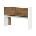 thumbnail image 1 of BBF Jamestown - Desk hutch - white, fresh walnut, 1 of 4