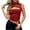 Red, variant on Women's Lace Going out Tops Cut out Cropped Tank Tops 20s Night out Club Party Outfits Wine S