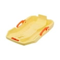 thumbnail image 2 of yotijay Children Downhill Toboggan Snow Sled with Brake Grass Sled Portable Length 62cm Yellow, 2 of 9
