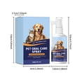 thumbnail image 3 of Pet Breath Freshener Spray 120ml – Non-Toxic Dental Care for Dogs and Cats, Reduces Plaque & Tartar, Cleans Teeth & Gums, No Brushing Required, Safe, Gentle & Effective, 3 of 9