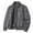 Gray, variant on WREESH Fashion Winter Jacket Men'S Casual Sports Daily Outdoor Stand Collar Long Sleeve Jacket Black