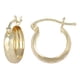 thumbnail image 1 of Arracada Bangle Imperial Jewelry Oro 10k Diamantado Rombos 12mm, 1 of 4