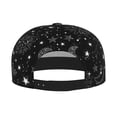 thumbnail image 2 of Hirioo Space Galaxy for Baseball Cap Men Cap Flat Brim for Men Women Teens Adjustable Baseball Cap, 2 of 7