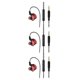 thumbnail image 4 of Methold Auriculares con cable Conector de cable TPE de 3,5 mm Cubierta de silicona Auriculares internos Llamadas de voz Auriculares con Type1 NO1, 4 of 6
