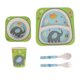 thumbnail image 4 of Juego de comedor para niños pequeños de 5pcs Bokboo Plate Bowl Tok Bift and Spoon Kit para niños, 4 of 6