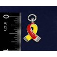 thumbnail image 3 of Small Red & Yellow Ribbon Awareness Necklaces, 3 of 3