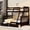 Espresso, variant on Easy Assembly / Bedroom Use / Safe Bunk Bed with Storage