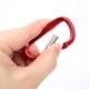 thumbnail image 4 of Mosquetón De Bloqueo Llavero Clip Gancho Mosquetón Llavero Aluminio D Forma Mosquetón Buck Spring Snap Llavero Clip Gancho 10pcs Rojo ANGGREK  Otros, 4 of 8