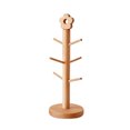 thumbnail image 1 of Soporte Estable Para Tazas, Soporte Para Tazas, Estante De Almacenamiento De Madera Para Tazas, Organizador De Tazas Para Tazas Autoensamblado, Estante Para Sostener 6 Tazas Methold HA014855-00, 1 of 6