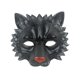 thumbnail image 4 of 2 Máscaras De León De Media Cara Salvador Espuma De Poliuretano Color Gris Oscuro, 4 of 6