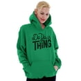 thumbnail image 4 of Do Your Thing Cute Sarcastic Workout Hoodie Sweatshirt Women Brisco Brands L, 4 of 6