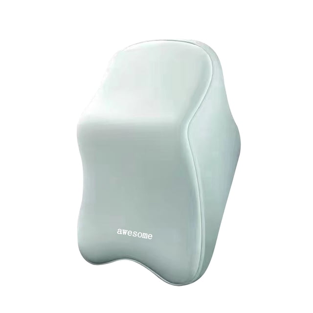 Pisexur Accesorios para coches, Electrónica para cochesAlmohada cervical de espuma para coche, soporte lumbar protector para la espalda, cojín transpirable para reposacabezas de coche, alivia el estr