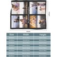 thumbnail image 5 of Custom Blanket Design Your Name Personalized Blankets Customized Gifts (Colorful, 40"x30"), 5 of 6