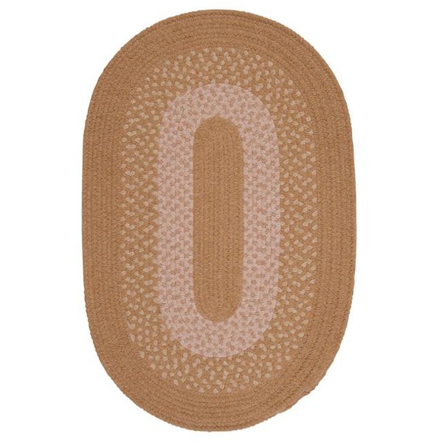 Colonial Mills JK30R060X060 Tapis de 5 Pieds en Laine Mélangée Ronde&44; Evergold