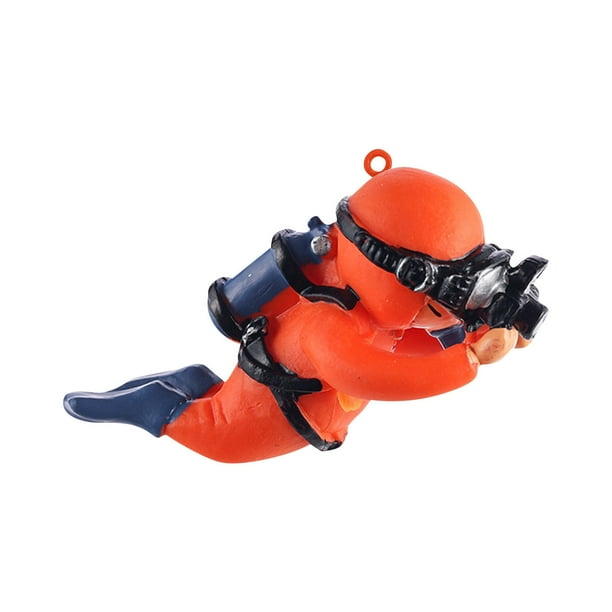 STEADY Floating Fish Tank Decorations Aquarium Decorations Lovely Diver
