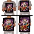 thumbnail image 7 of IBA Indianbeautifulart Radha Krishna Picture Frame Religious Poster Black Wall Frame Deity Photo Frame Wall Decor&nbsp;For Home/ Office/ Temple-12 x 18 Inches, 7 of 7
