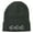 Grey, variant on Christmas Letter Ho Ho Ho Embroidered Beanie - Olive OSFM