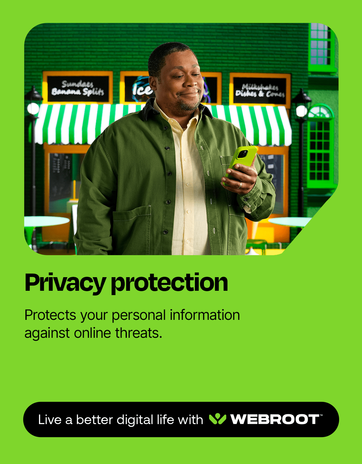 Webroot Antivirus Software for 3 Devices, 1 Year Subscription – Windows/MacOS [Digital Download]
