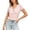 Red, variant on Women T-Shirts Satin Lace Trim Short Sleeve Bow Tie Front V Neck Blouse Casual Summer Tops Vacation Solid Color Streetwear
