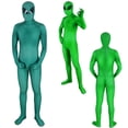 thumbnail image 2 of Disfraz de Cosplay ET Alien Unisex, mono con máscara para niños y adultos, traje Zentai para fiesta de Halloween, uniforme, 2 of 4
