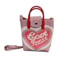 thumbnail image 1 of Bolso de crochet para mujer Strade Fareast Limited Corazón de amor rosa 20 cm x 21 cm, 1 of 8