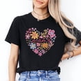 thumbnail image 2 of Bella Canvas Happy Floral Mother’s Day for Moms and Women Short Sleeve tee, 2 of 5