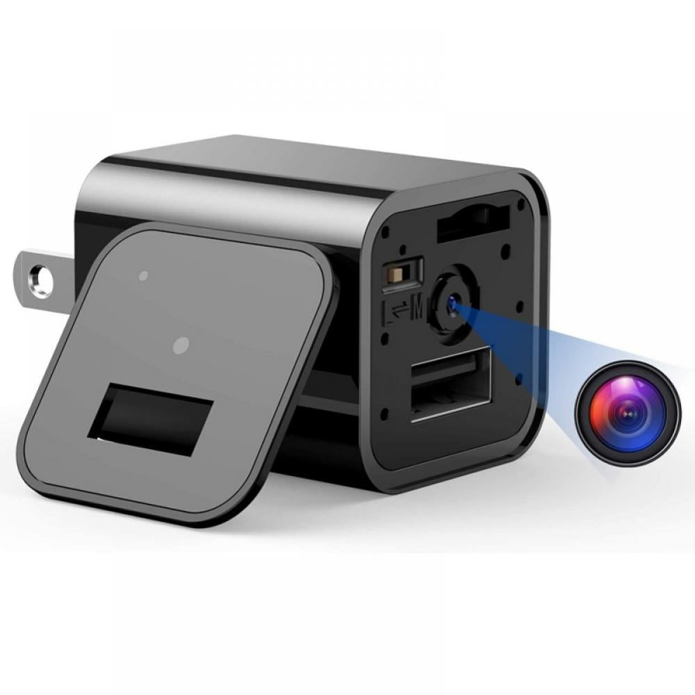 Mini Camera Charger, 1080P USB Nanny Camera with Motion Detection, WiFi Surveillance Camera for Indoor Outdoor, Covert Cameras - Walmart.com