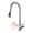 Chrome, variant on sumerain Touchless Kitchen Faucet with Pull-Down Sprayer,Single Handle Hands-Free Motion Sensor Kitchen Sink Faucet Brushed Nickel