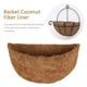 thumbnail image 2 of Cesta De Fibra De Coco Revestimiento De Repuesto De Fibra De Coco Redondo Para Cestas De Macetas Para Colgar En La Pared Advancent HA046240-05, 2 of 6