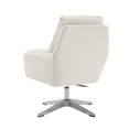 thumbnail image 5 of Linon Marion Swivel Accent Chair White White, 5 of 19